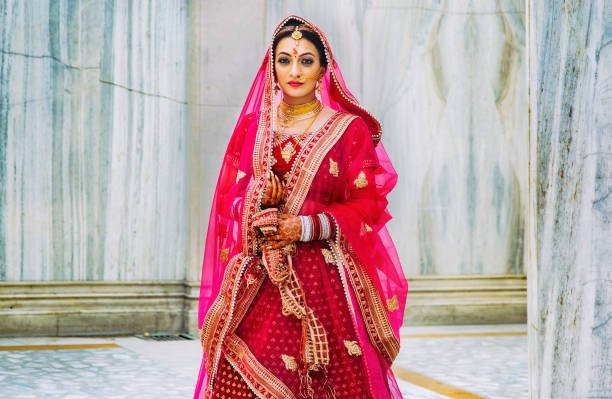 Red Wedding Saree