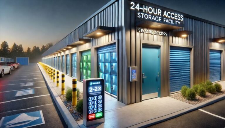 24 Hour Access Storage Units